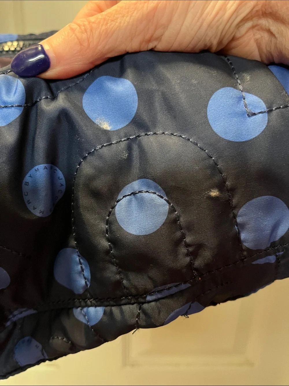 EUC Marc by Marc Jacobs Pretty Nylon Eliz-A-Baby Diaper Bag with Shoulder Strap